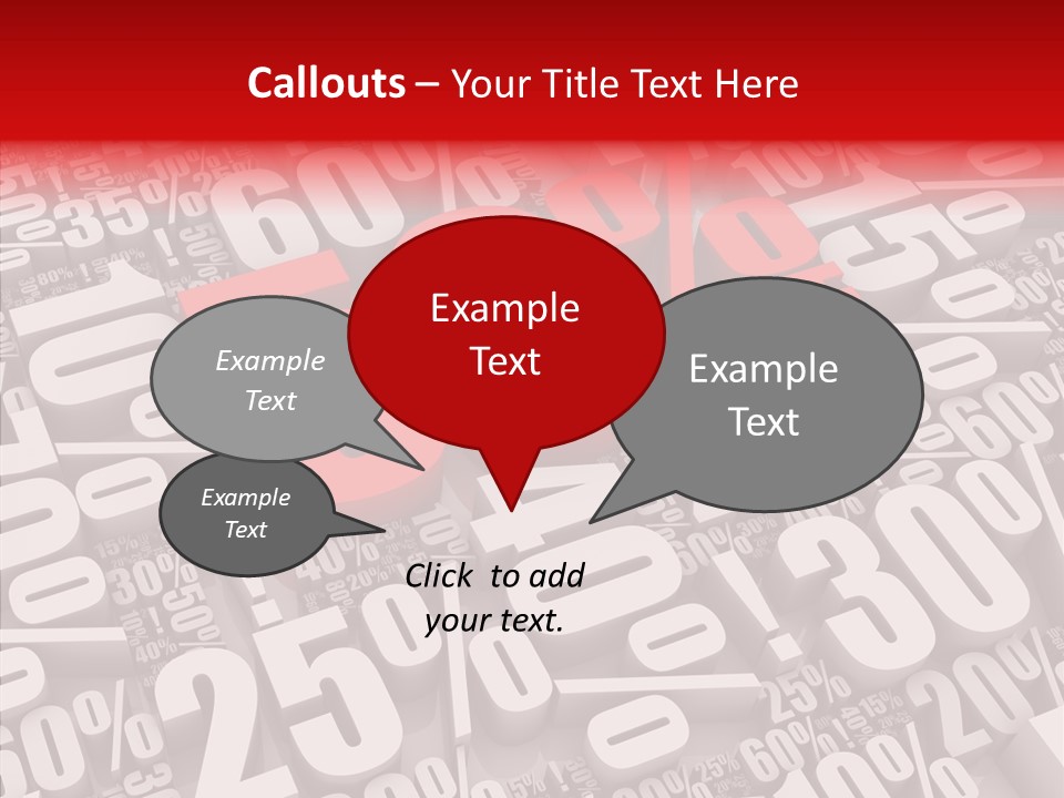 Isolated Shape Activity PowerPoint Template