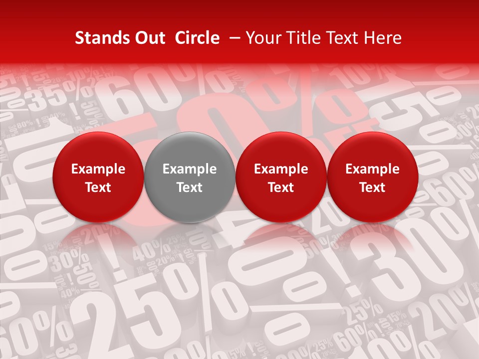 Isolated Shape Activity PowerPoint Template