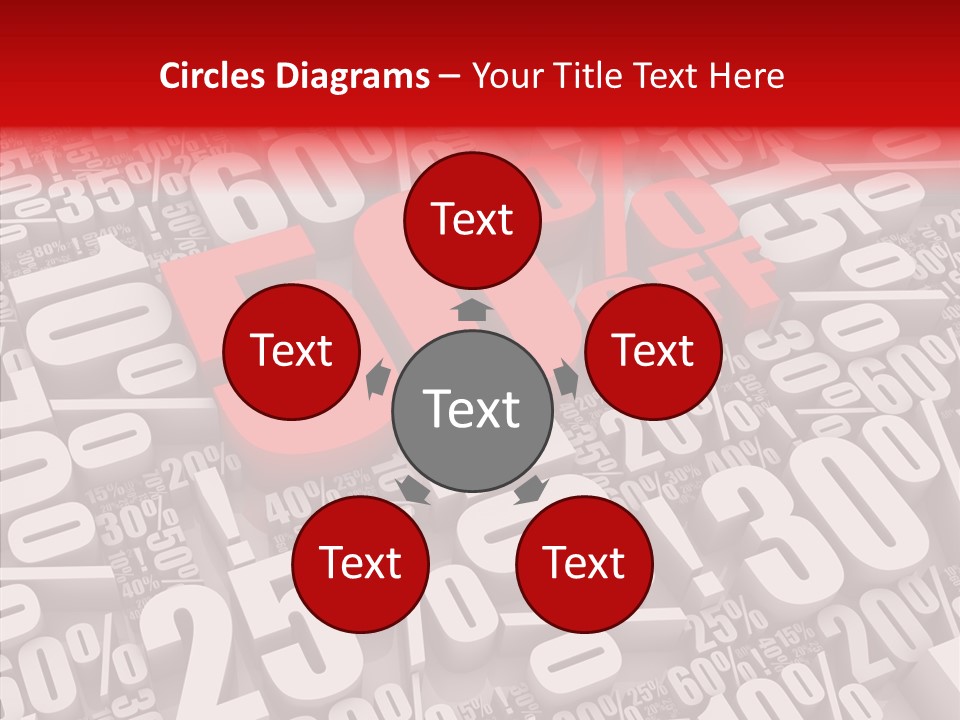 Isolated Shape Activity PowerPoint Template