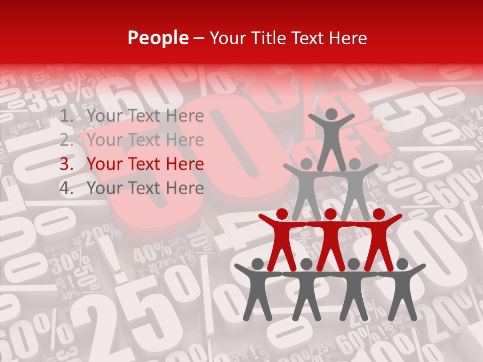 Isolated Shape Activity PowerPoint Template