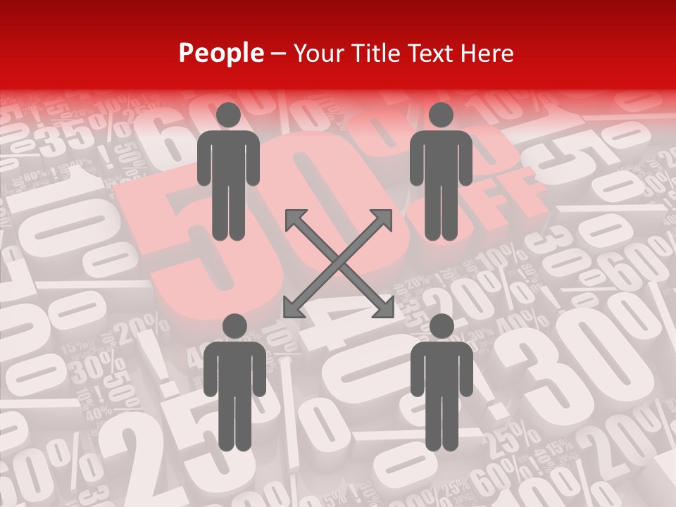 Isolated Shape Activity PowerPoint Template