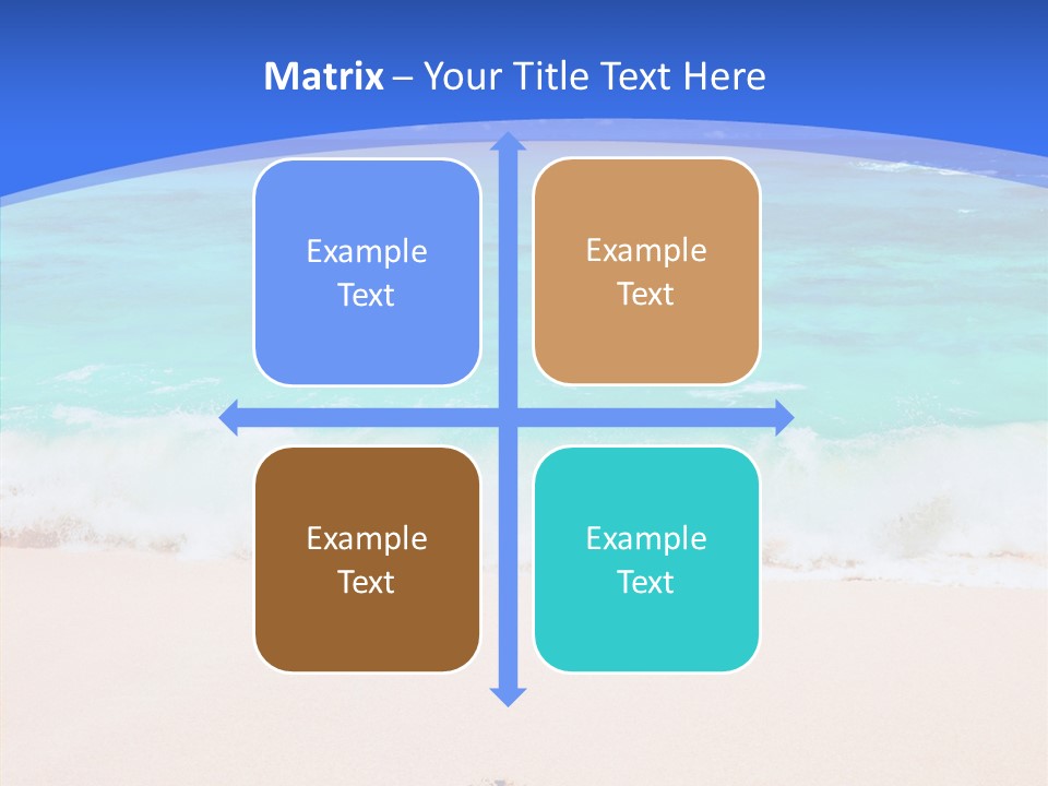 Abstract Happiness January PowerPoint Template