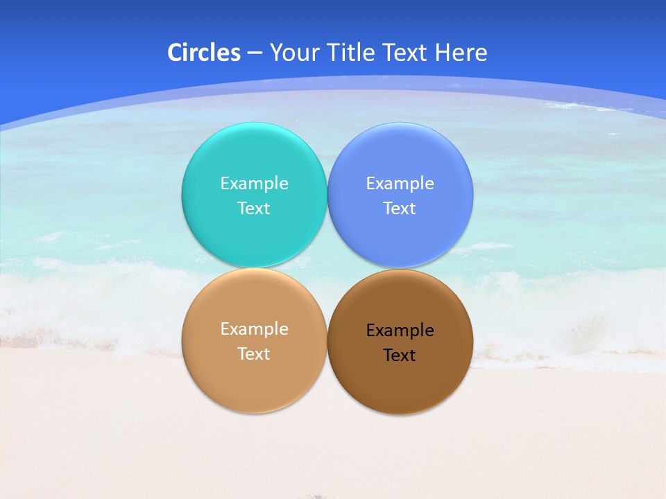 Abstract Happiness January PowerPoint Template