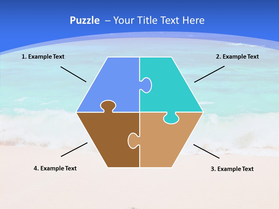Abstract Happiness January PowerPoint Template
