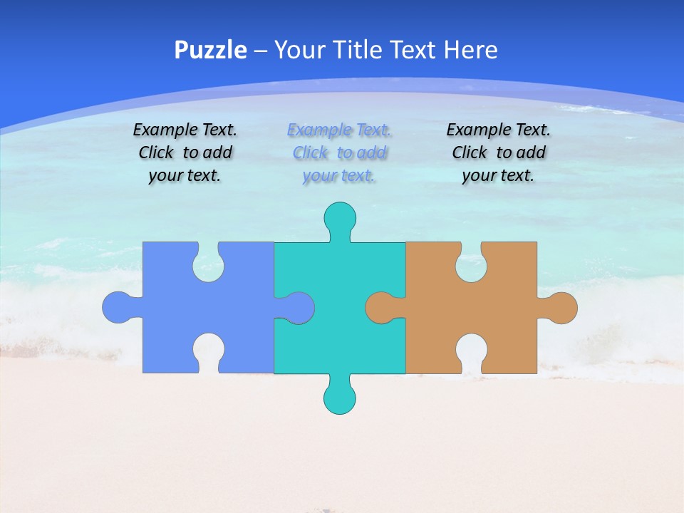 Abstract Happiness January PowerPoint Template