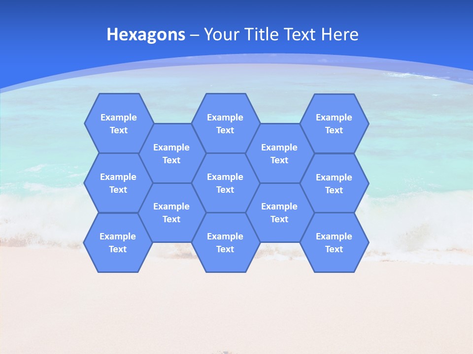 Abstract Happiness January PowerPoint Template