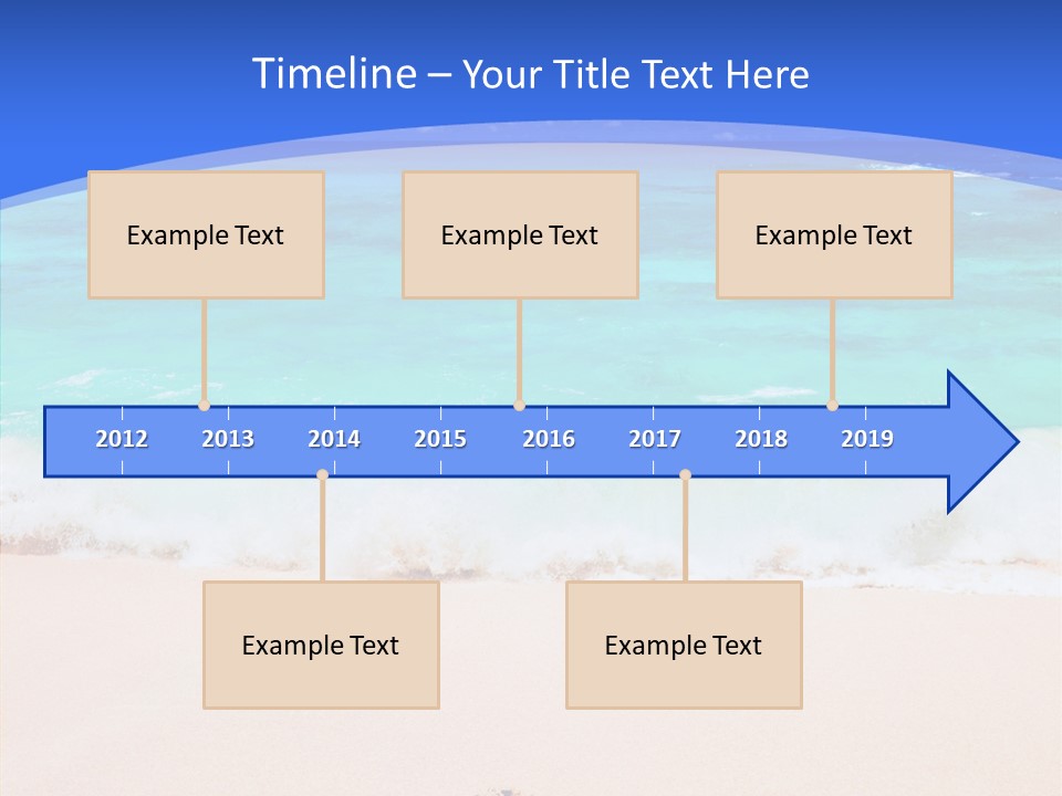 Abstract Happiness January PowerPoint Template