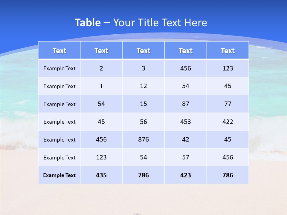 Abstract Happiness January PowerPoint Template