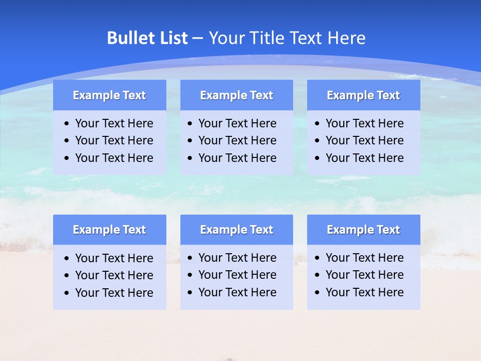 Abstract Happiness January PowerPoint Template