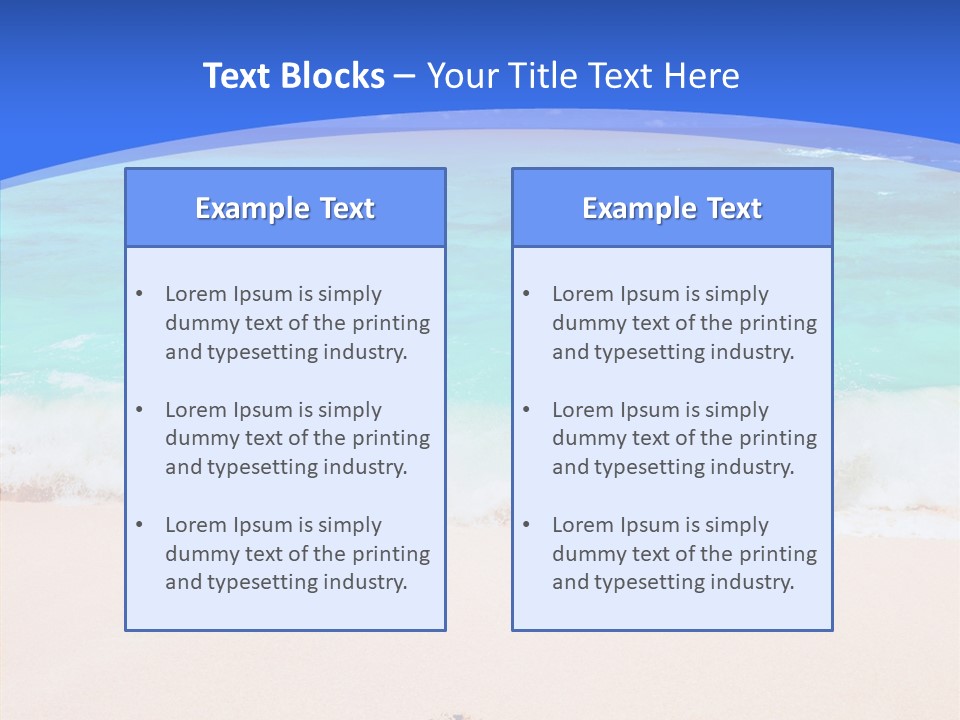 Abstract Happiness January PowerPoint Template