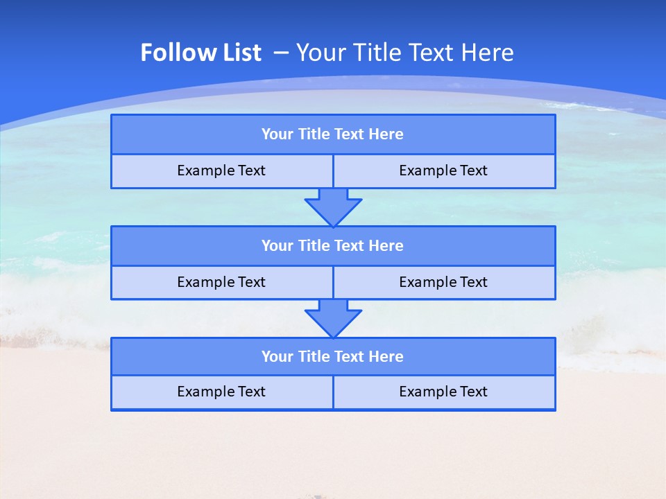 Abstract Happiness January PowerPoint Template