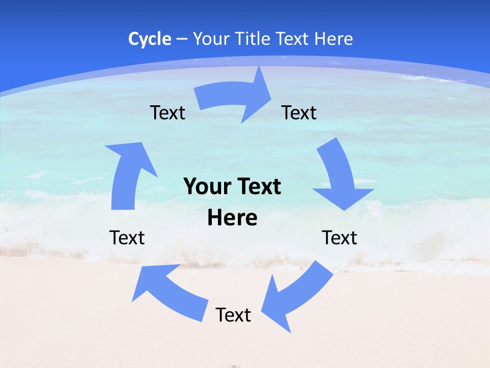 Abstract Happiness January PowerPoint Template