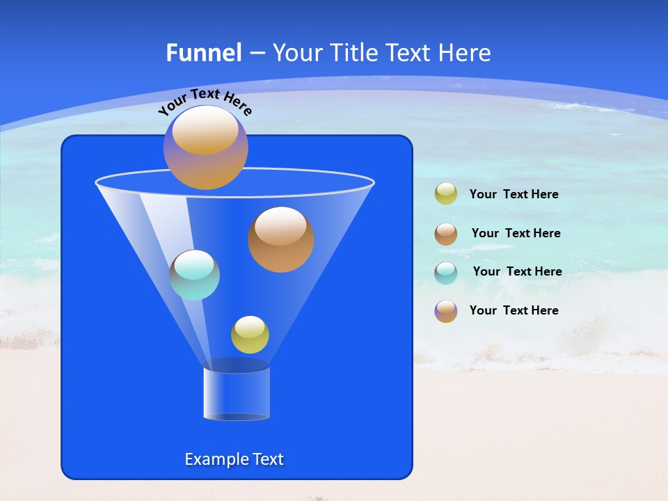 Abstract Happiness January PowerPoint Template
