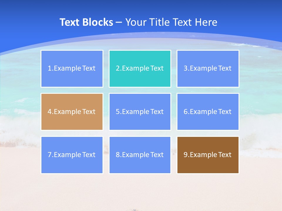 Abstract Happiness January PowerPoint Template