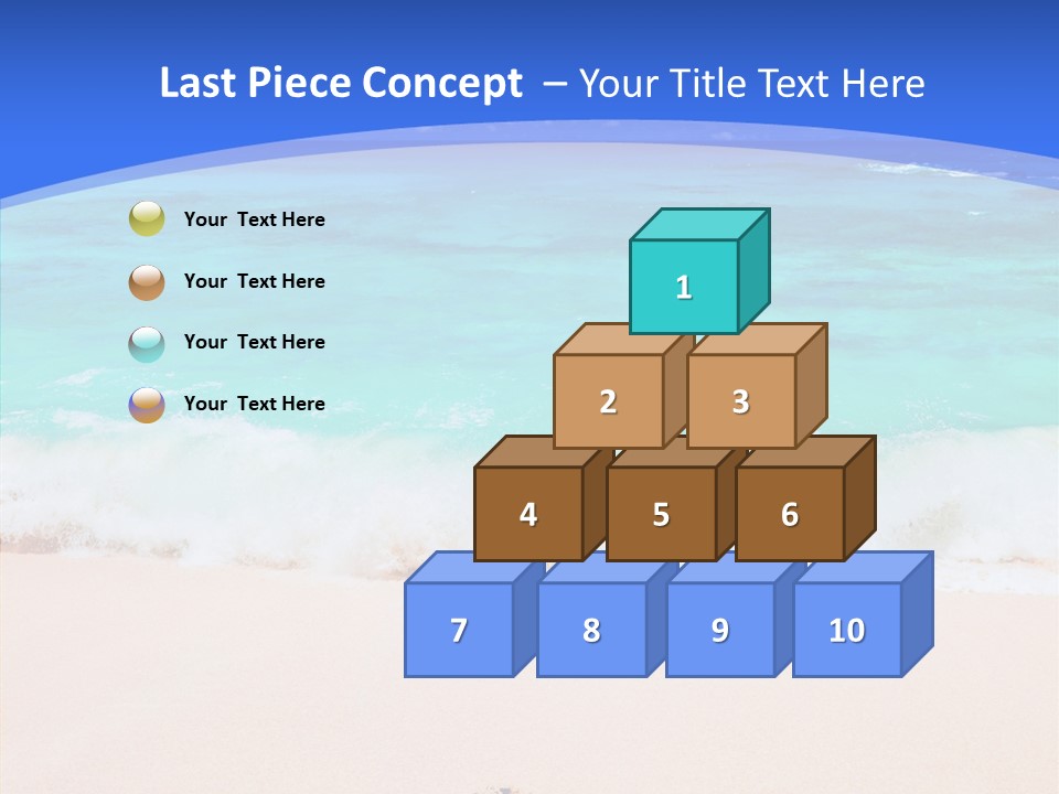 Abstract Happiness January PowerPoint Template