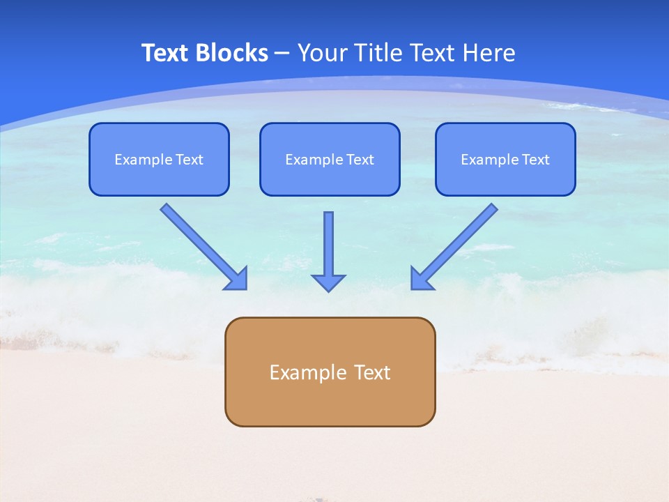 Abstract Happiness January PowerPoint Template