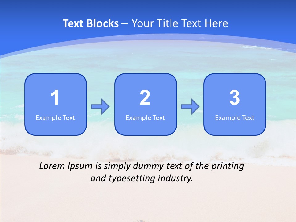 Abstract Happiness January PowerPoint Template