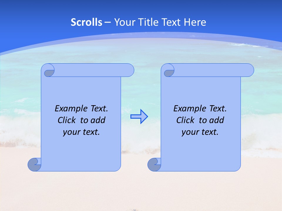 Abstract Happiness January PowerPoint Template