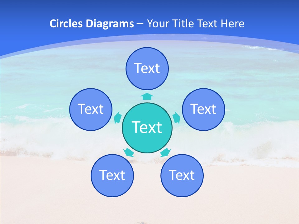 Abstract Happiness January PowerPoint Template