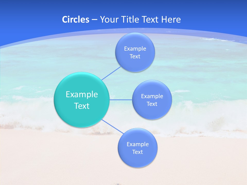 Abstract Happiness January PowerPoint Template
