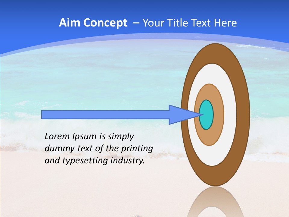 Abstract Happiness January PowerPoint Template