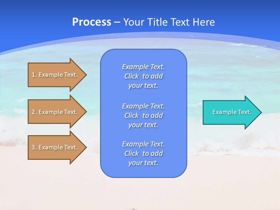 Abstract Happiness January PowerPoint Template