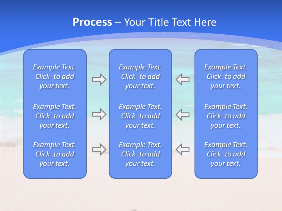 Abstract Happiness January PowerPoint Template