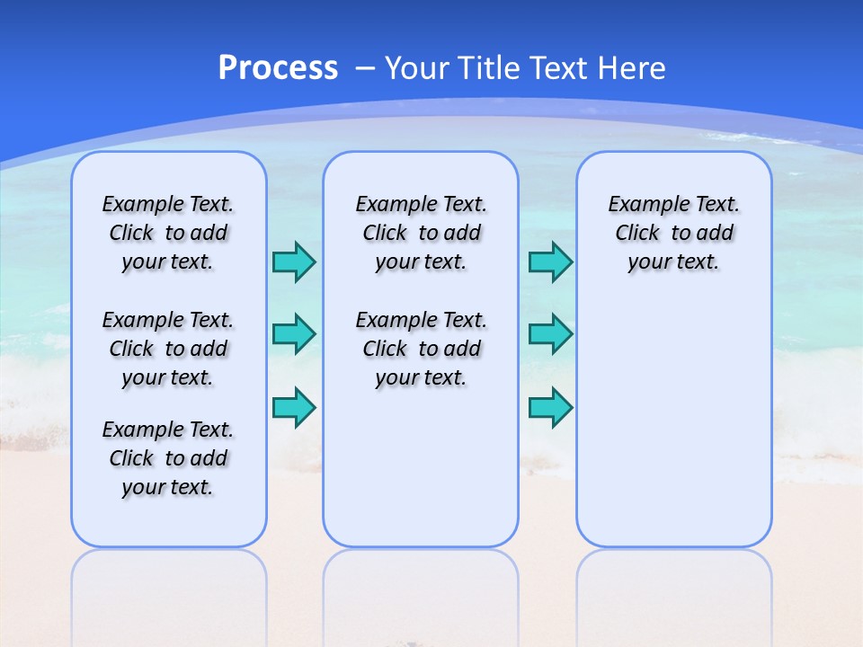 Abstract Happiness January PowerPoint Template
