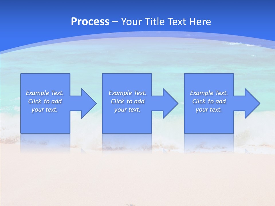 Abstract Happiness January PowerPoint Template