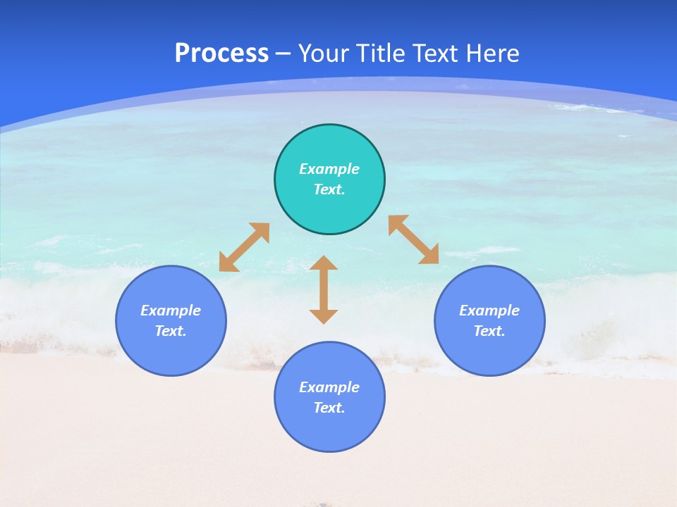 Abstract Happiness January PowerPoint Template