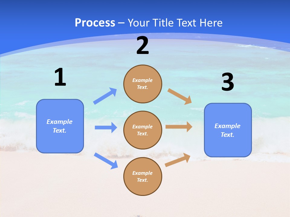 Abstract Happiness January PowerPoint Template