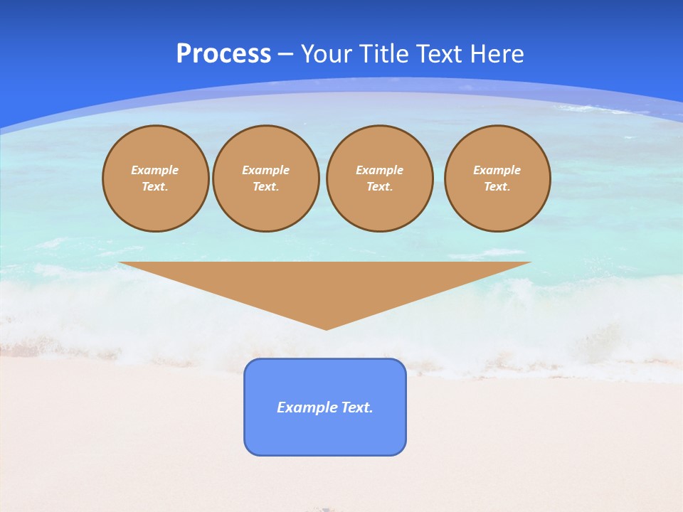 Abstract Happiness January PowerPoint Template