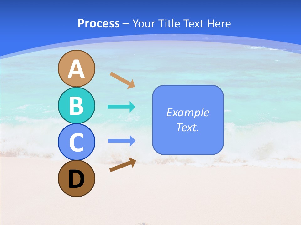 Abstract Happiness January PowerPoint Template