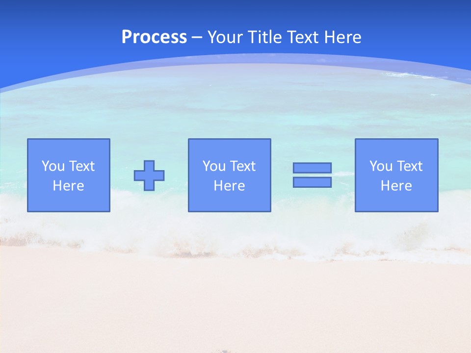 Abstract Happiness January PowerPoint Template