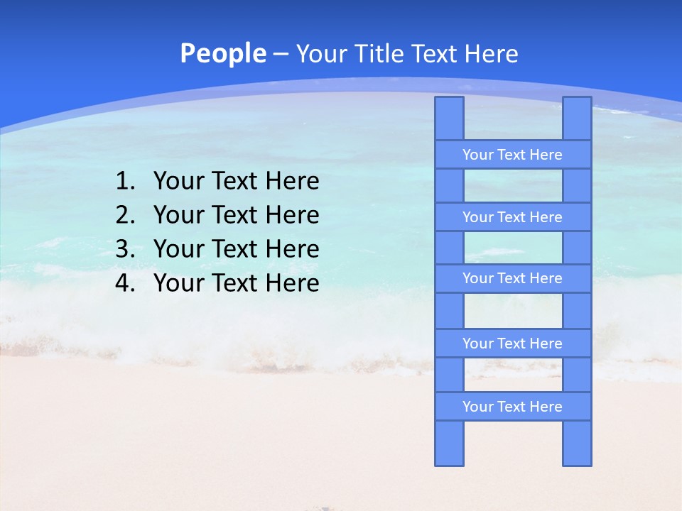 Abstract Happiness January PowerPoint Template