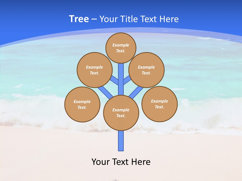 Abstract Happiness January PowerPoint Template