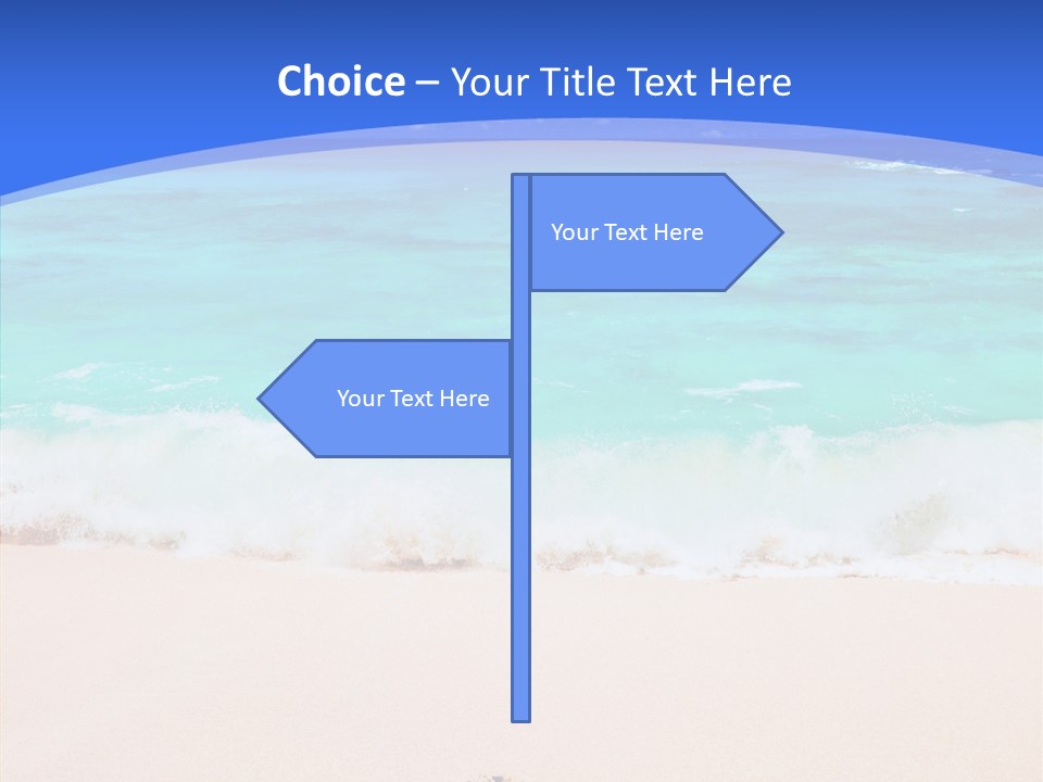 Abstract Happiness January PowerPoint Template