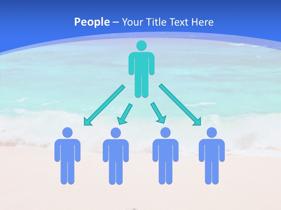 Abstract Happiness January PowerPoint Template