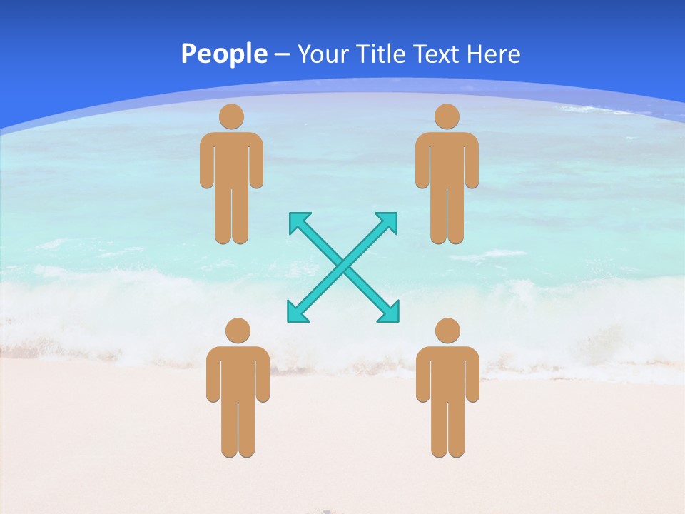 Abstract Happiness January PowerPoint Template