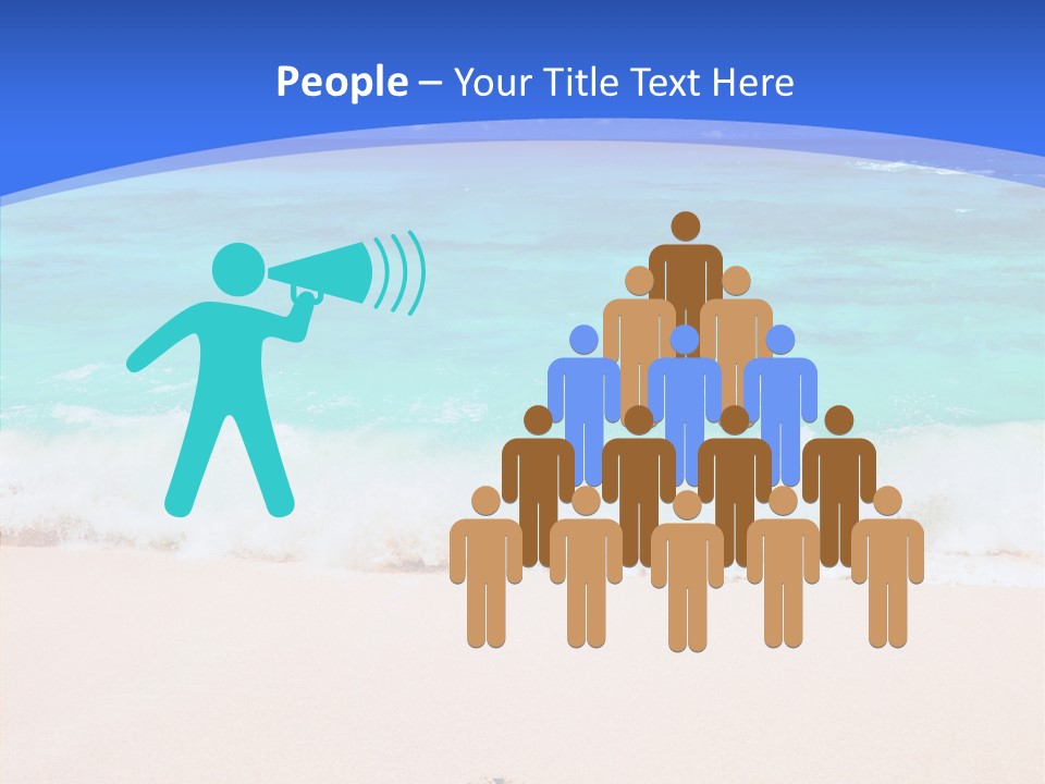 Abstract Happiness January PowerPoint Template