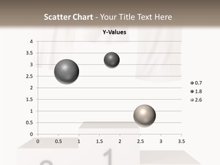 Achievement Standing Pedestal PowerPoint Template