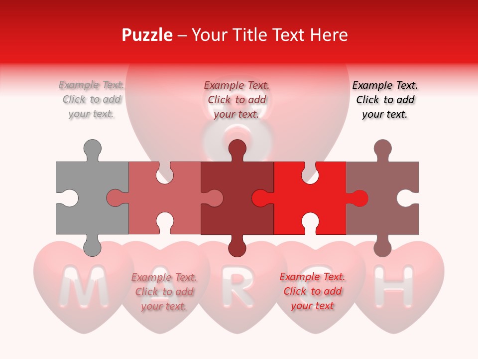 Heart Icon Concept PowerPoint Template