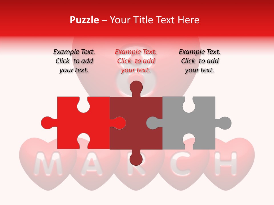 Heart Icon Concept PowerPoint Template