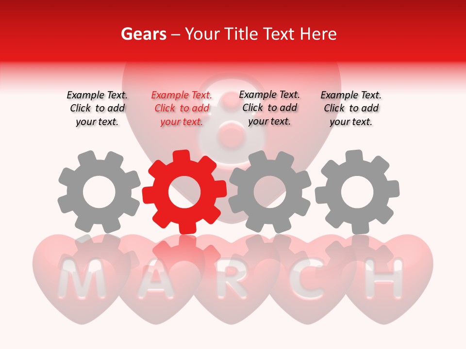 Heart Icon Concept PowerPoint Template