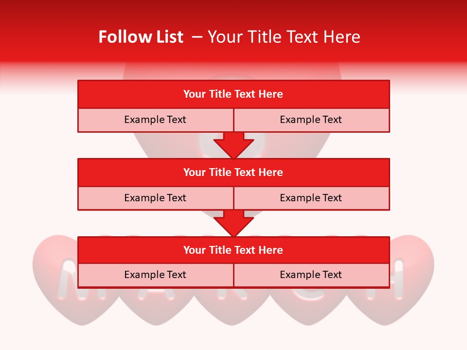 Heart Icon Concept PowerPoint Template