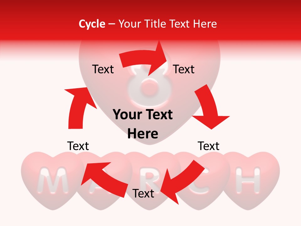 Heart Icon Concept PowerPoint Template