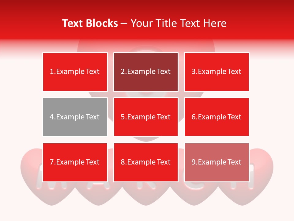 Heart Icon Concept PowerPoint Template