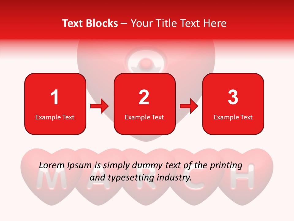 Heart Icon Concept PowerPoint Template