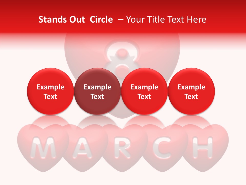 Heart Icon Concept PowerPoint Template