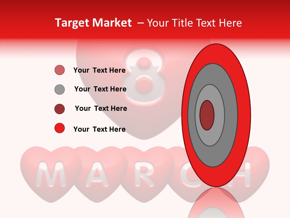 Heart Icon Concept PowerPoint Template